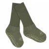 Calcetines Suela Antideslizante Lana Merino Olivine