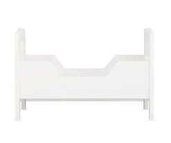 Cama Arlequín para Muñecas Blanca