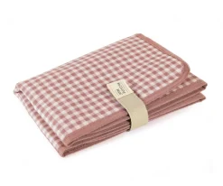 Cambiador I love Vichy Rosa