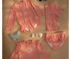 Camiseta Protección Solar Sunny Flowers carmín