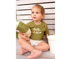 Camiseta Protección Solar Manga Corta Hello Beach Moss