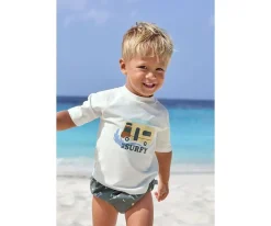 Camiseta Protección Solar Manga Corta Flowers Sea