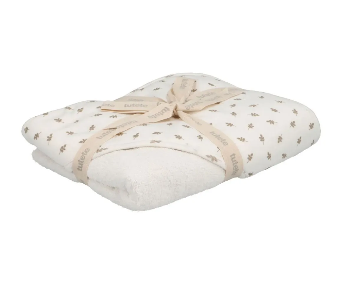 Capa Baño Tutete Leaves White Personalizable
