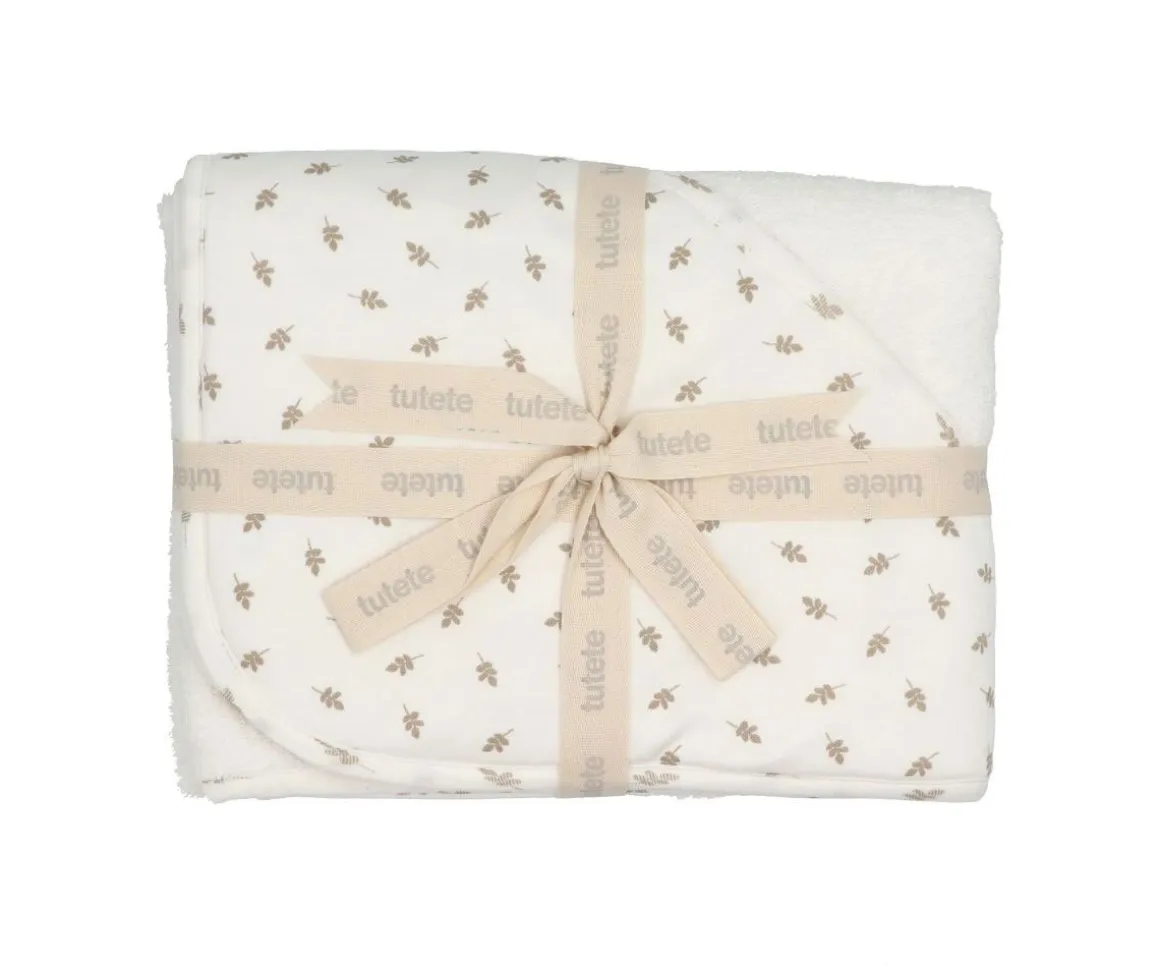 Capa Baño Tutete Leaves White Personalizable