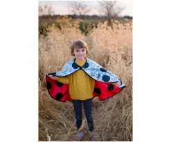Capa Disfraz Lady Bug para Colorear 4-7 Años
