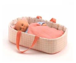 Capazo Pomea Pink Lines