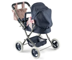 Carrito Pequeño de Muñecas con Capota Martina