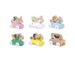 Carruaje de Madera Caballero Reino Encantado Cross Roads Amarillo