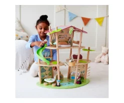 Casa de Bambú de los Osos Pandas