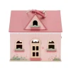 Casa de Muñecas de Madera Portable