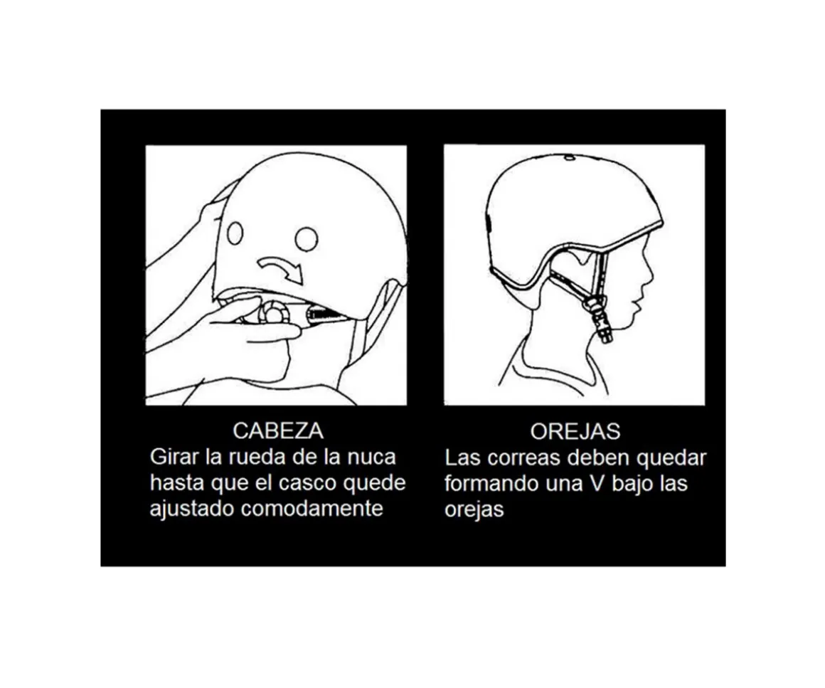 Casco Cohete Talla M