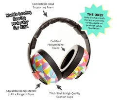 Cascos Anti Ruido Maroon Baby 3-24meses