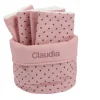 Cesta con Secababitas Mini Star Pink Personalizable