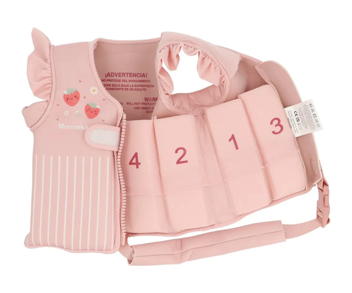 Chaleco Flotador Aprendizaje Strawberries