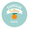 Chapa Personalizada Bebé Familia Fallera