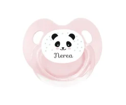 Chupete Personalizado Retro Rosa Panda