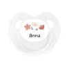 Chupete Personalizado Retro Blanco Little Garden