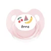 Chupete Personalizado Retro Rosa Fruits