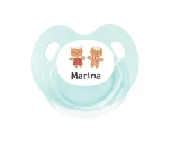 Chupete Personalizado Retro Galleta de Jengibre