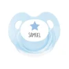 Chupete Personalizado Retro Azul Estrella