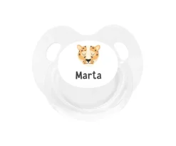 Chupete Personalizado Retro Leopardo