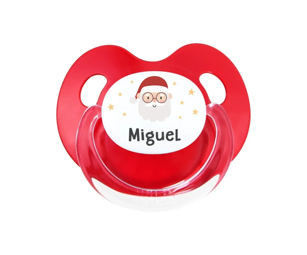 Chupete Personalizado Retro Santa Claus