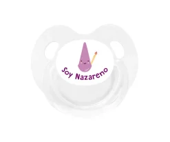 Chupete Retro Blanco Nazareno