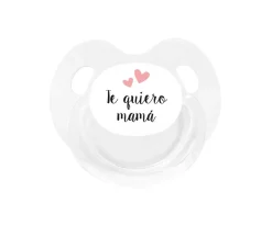 Chupete Retro Blanco Te quiero mamá