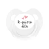 Chupete Retro Blanco Te quiero aita