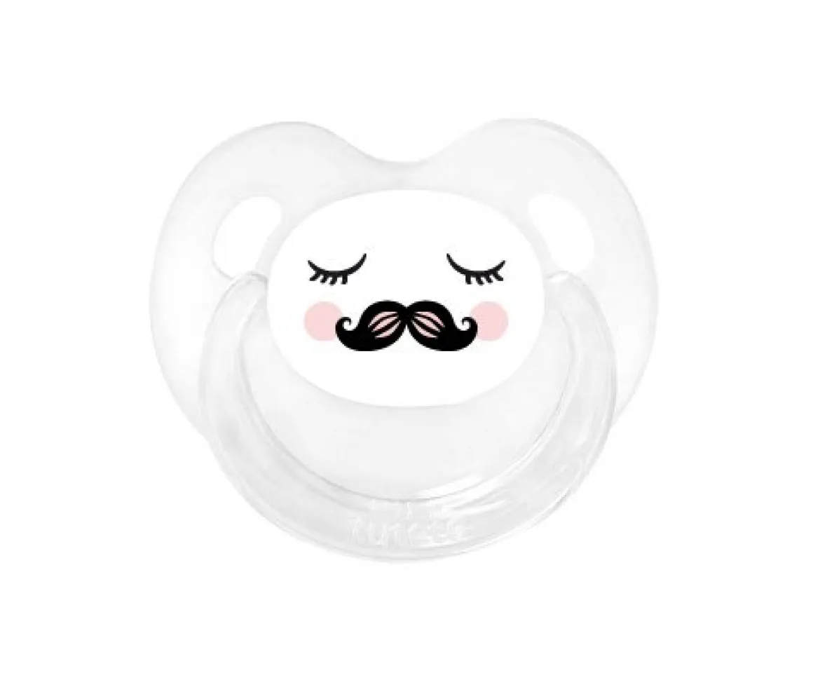 Chupete Retro Carita Moustache
