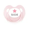 Chupete Retro Rosa Rockstar