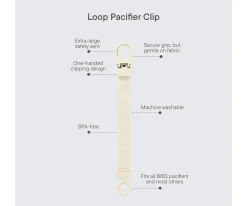 Chupetero BIBS Loop Cip Ivory