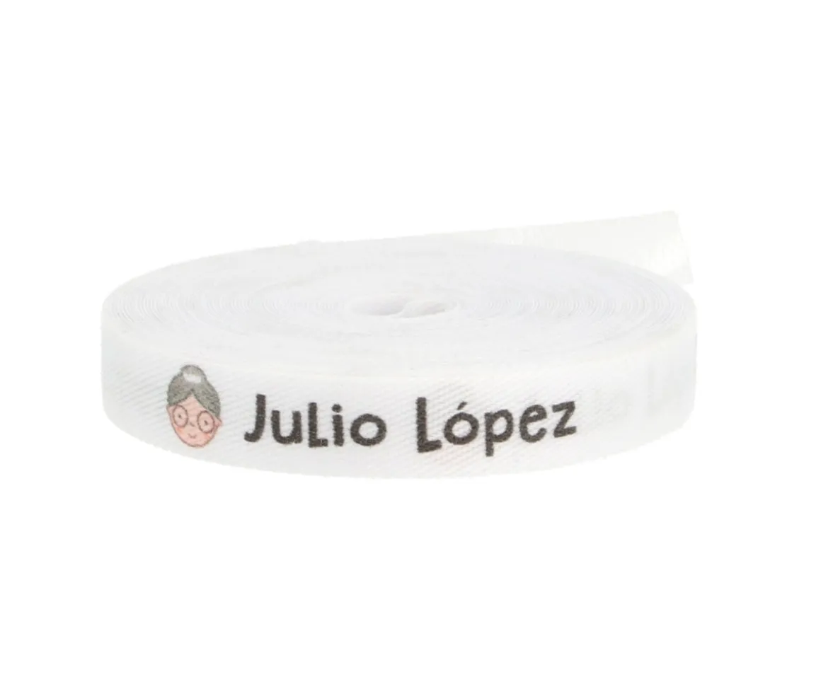 Cinta Marca Prendas Personalizada Abuelita