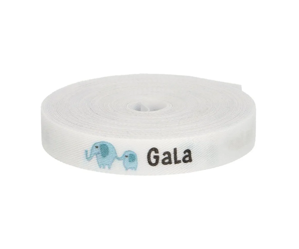 Cinta Marca Prendas Personalizada Elefantes