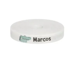 Cinta Marca Prendas Personalizada Cocodrilo