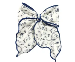 Clip de Pelo con Lazo Grande Scandi Floral