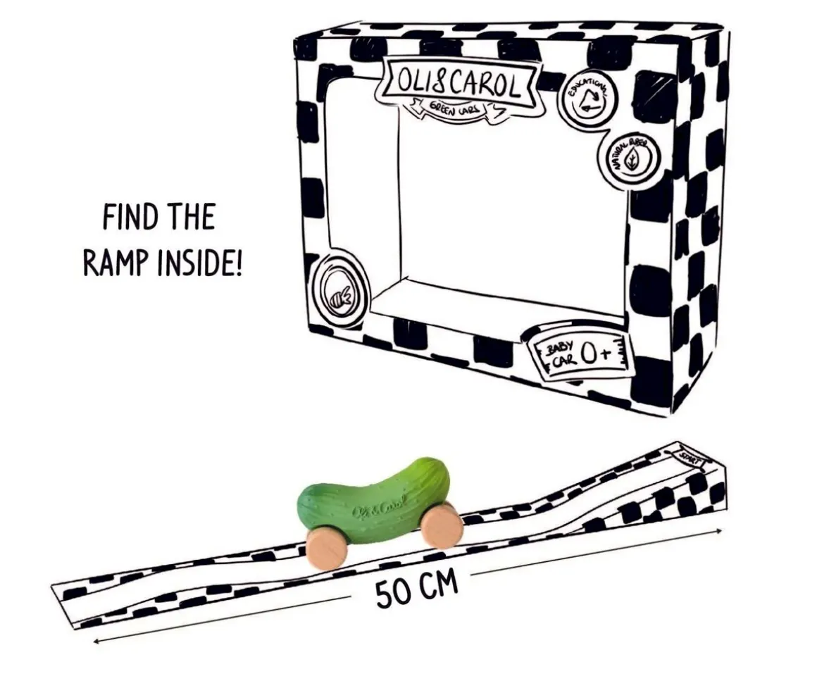 Coche de Juguete Pepino The Cucumber