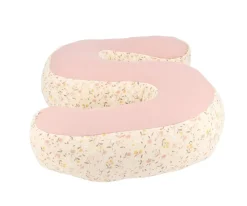 Cojín con la Inicial Algodón Wild Flower