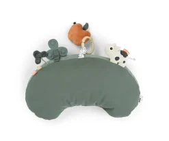 Cojín de Actividades Sensoriales Boca Abajo Tiny Farm Verde