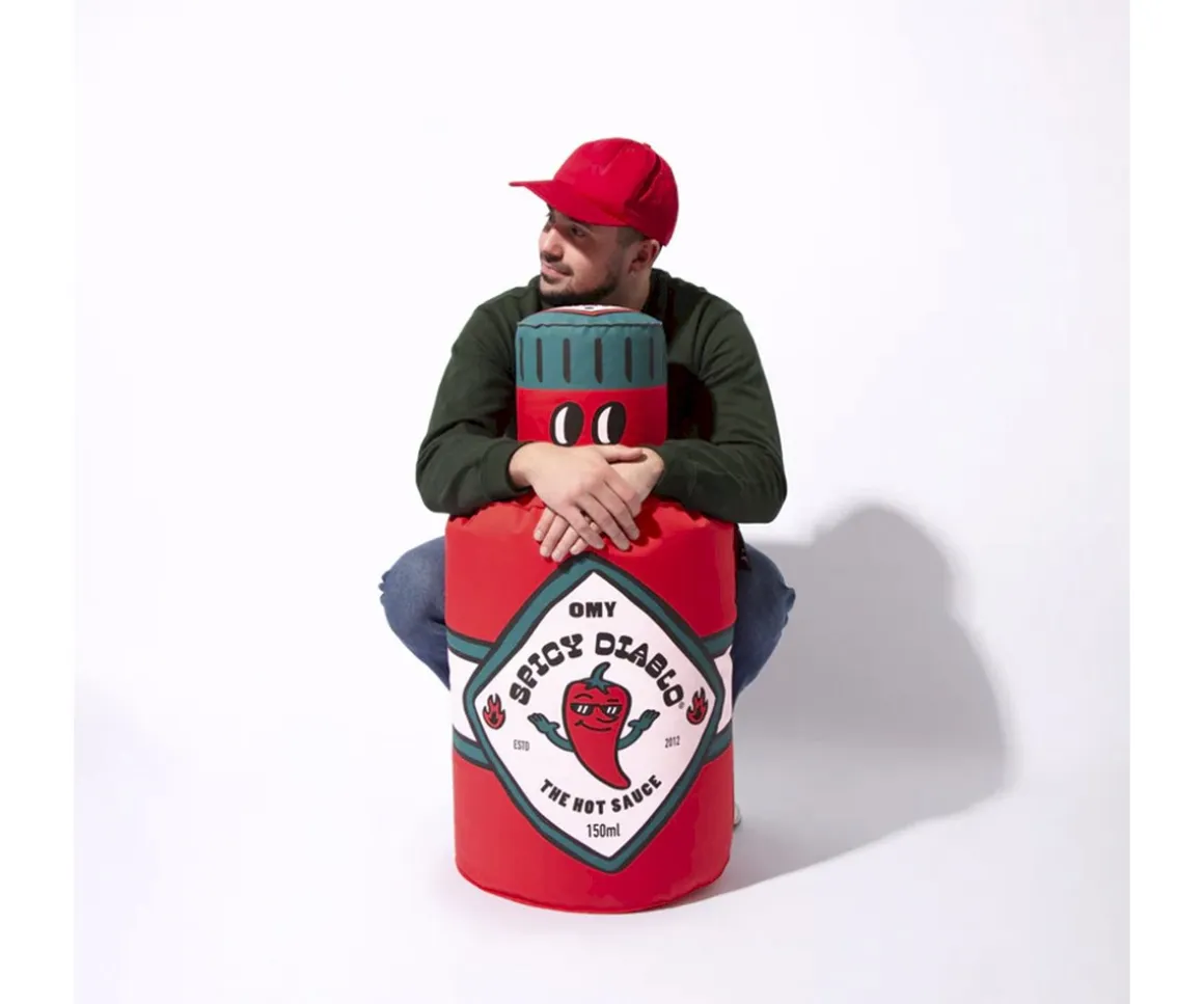 Cojín Hinchable Spicy Diablo