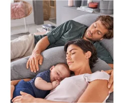 Cojín Lactancia y Maternidad The Original Theraline Blau-Grau