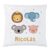 Cojín Personalizado Animal Friends