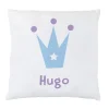Cojín Personalizado Corona Azul