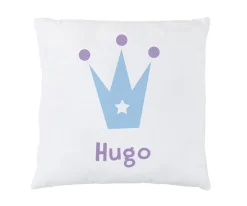 Cojín Personalizado Corona Azul