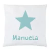 Cojín Personalizado Estrella Menta