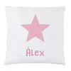 Cojín Personalizado Estrella Rosa