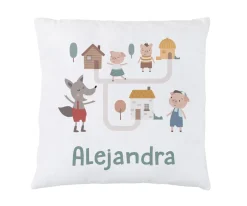 Cojín Personalizado The Three Little Pigs