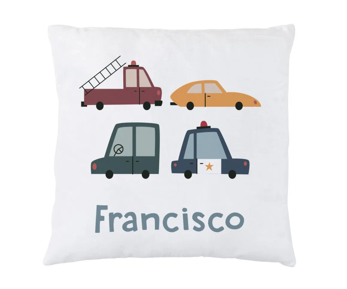 Cojín Personalizado Vintage Cars
