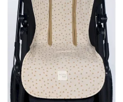 Colchoneta Silla de Paseo Corazones Poppy Cinnamon
