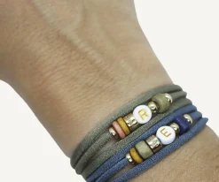 Collar-Pulsera Dué Azul Marino